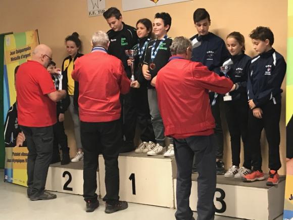 3 eme PLACE POUR L'EQUIPE DU CMS TIR MARIGNANE AU PISTOLET 10 CHAMP. CLUBS 2018.JPG