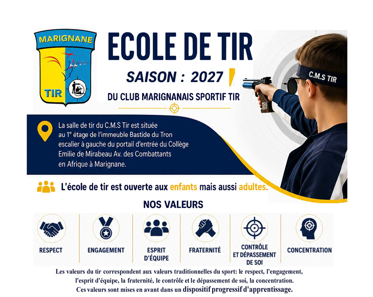 Affiche Ecole de Tir 2027