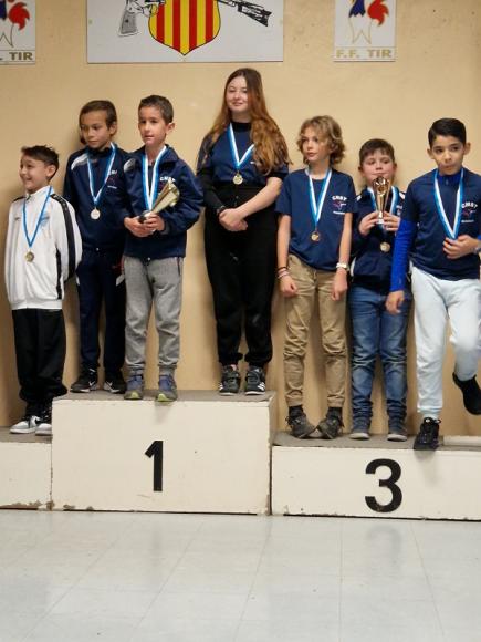 CHAMPIONNAT DES CLUBS 2023 PISTOLET OLYMPIQUE 10 M REMPORTENT LE TITRE ET LA 3° PLACE EN ECOLE DE TIR.jpg