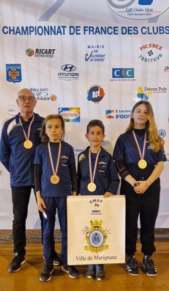 EQUIPE DE CLUBS ECOLE DE TIR MEDAILLE DE BRONZE AU CHAMPIONNAT DE FRANCE 2023 A ST.GAUDENS (31).jpg