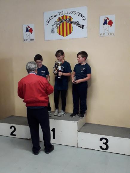 LE VICE-PRESIDENT DE LA F.F.TIR ET PRESIDENT DE LA LIGUE DE TIR PCE FELICITE L'EQUIPE POUSSIN 2019.jpg