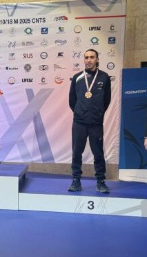 LENNY TORRES MEDAILLE DE BRONZE PISTOLET STANDART 10 METRES CHAMPIONNAT DE FRANCE 2025 CHATEAUROUX.jpg