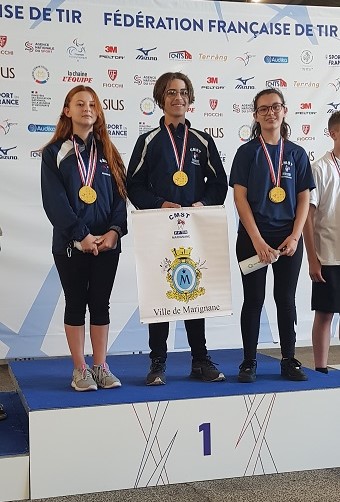 PODIUM MINIME PISTOLET 3X7 CHAMPIONNAT DE FRANCE 2022.jpg